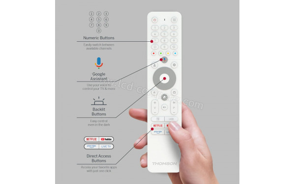 THOMSON Go 32HG4M45 - T&eacute;l&eacute;commande