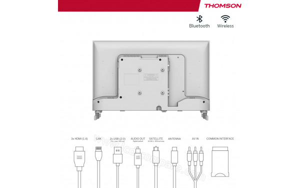 THOMSON 40FA2S13W - Vue de l'arri&egrave;re