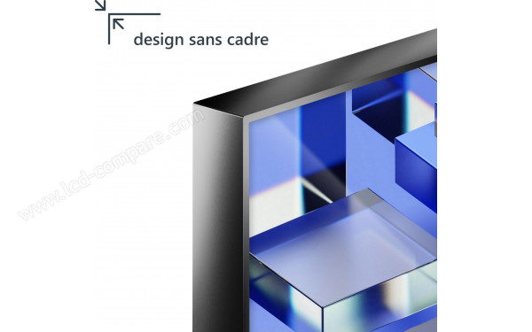 THOMSON 40FD2S13 - Zoom sur le coin sup&eacute;rieur gauche