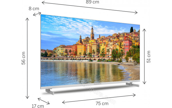 THOMSON 40FG2S14W - Vue 3/4 gauche