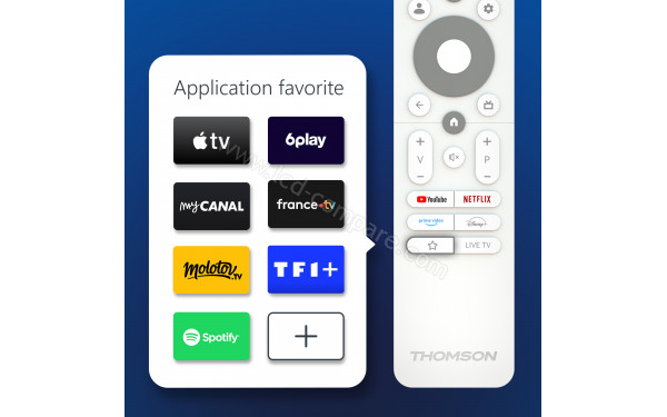 THOMSON 40FG2S14W - T&eacute;l&eacute;commande