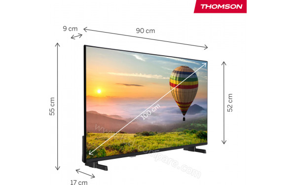 THOMSON 40FT2S35 - Vue 3/4 gauche