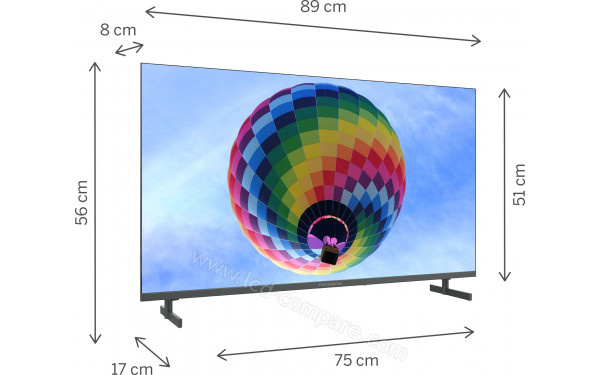 THOMSON 40QG4S14 - Vue 3/4 gauche