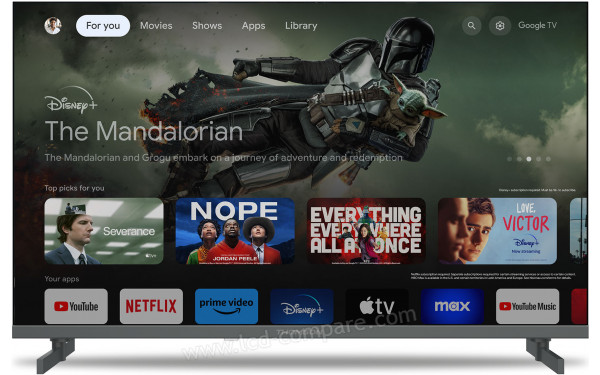 THOMSON 40QG4S14 - Vue de face