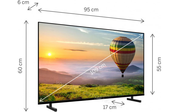 THOMSON 43FT2S15 - Vue 3/4 gauche