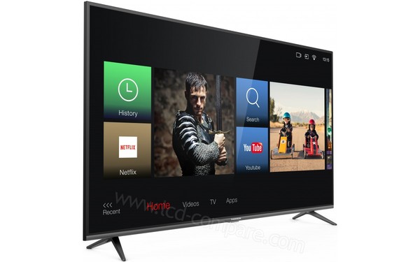 THOMSON 43UD6326 - Vue 3/4 gauche