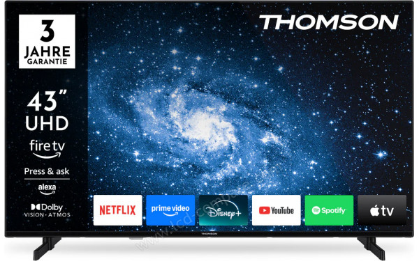 THOMSON 43UF4S35 - Vue de face