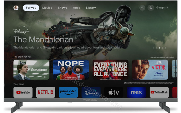 THOMSON 50QG4S14 - Vue de face