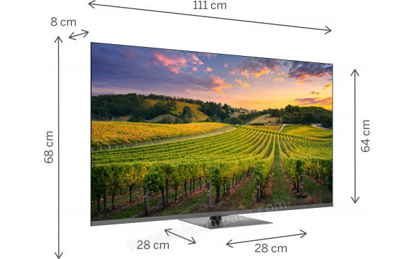 THOMSON 50QG5C14 - Vue 3/4 gauche