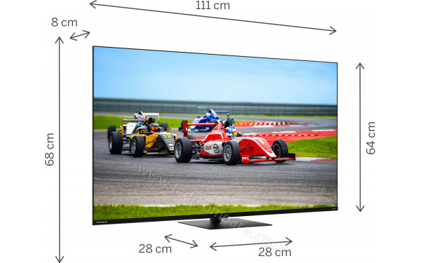 THOMSON 50QG7C14 - Vue 3/4 gauche