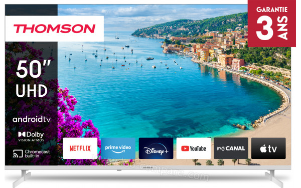 THOMSON 50UA5S13W - Vue de face