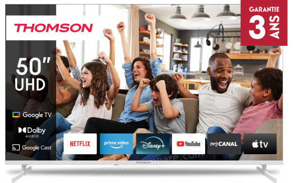 THOMSON 50UG4S14W - Vue de face