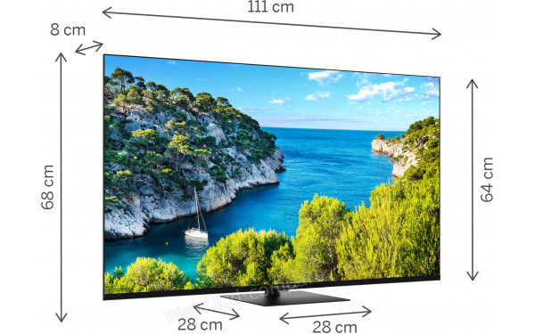 THOMSON 50UG5C14 - Vue 3/4 gauche