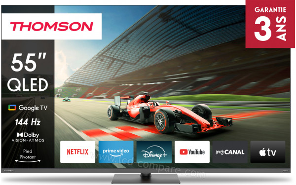 THOMSON 55QG7C04 - Vue de face