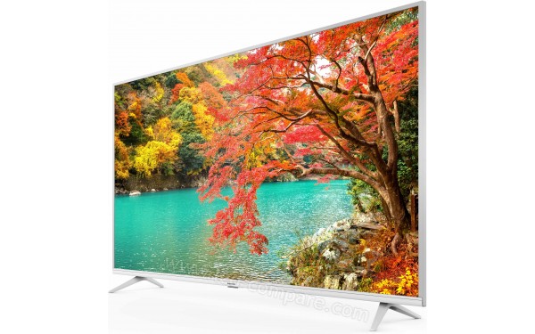 THOMSON 55UE6400W - Vue 3/4 droite