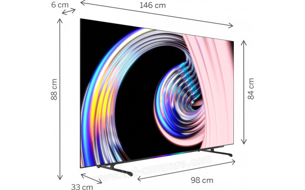 THOMSON 65OG8S24 - Vue 3/4 gauche