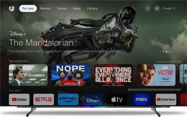 THOMSON 65OG8S24 - Vue de face