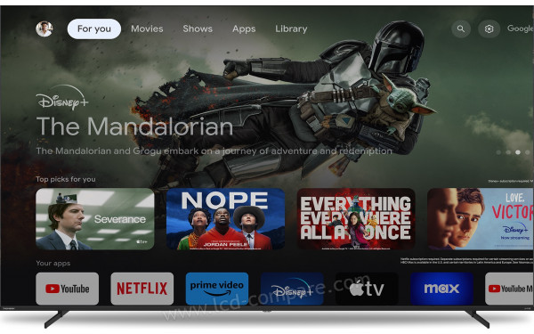 THOMSON 85QG7S14 - Vue de face