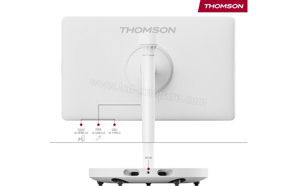 THOMSON Go Plus Pro 27FE7M45 - Vue de l'arri&egrave;re