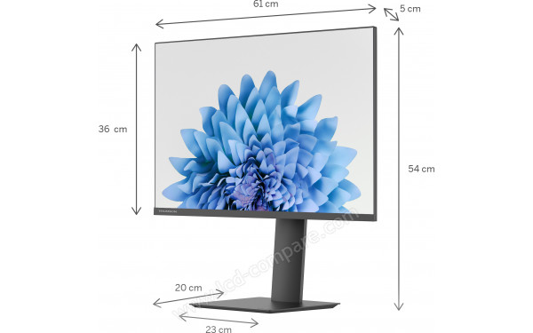 THOMSON M27FB5C14 - Vue 3/4 droite