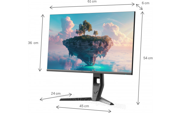 THOMSON M27QG5Y14 - Vue 3/4 droite