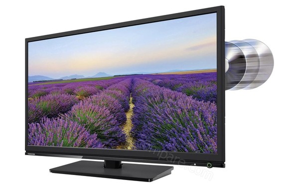 TOSHIBA 24D1533DG - Vue 3/4 droite