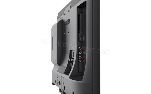 TOSHIBA 24D1533DG - Connectique sur le c&ocirc;t&eacute;