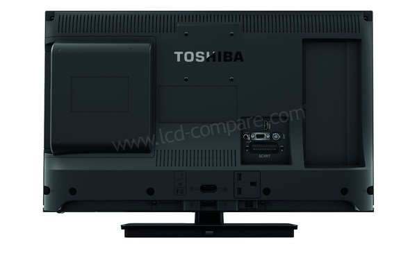 TOSHIBA 24D1543DG - Vue de l'arri&egrave;re