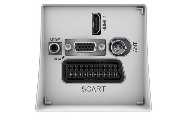 TOSHIBA 24W1534DG - Connectique &agrave; l'arri&egrave;re