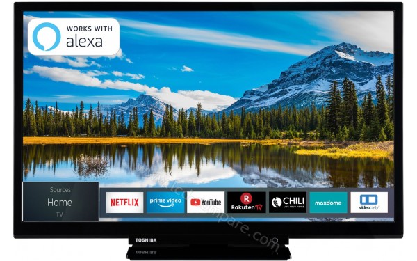 TOSHIBA 24W2963DG - Vue de face