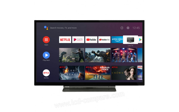 TOSHIBA 24WA3B63DG - Vue de face