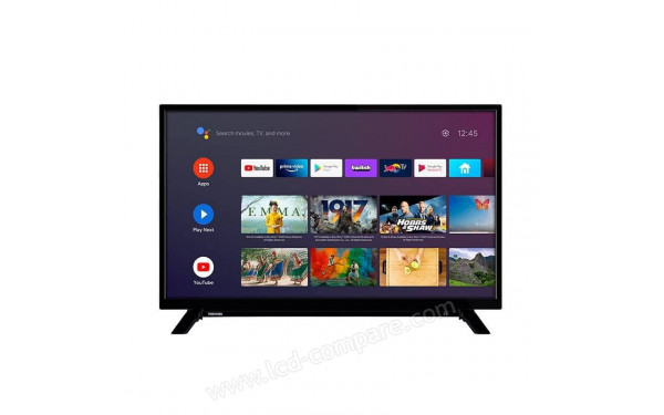 TOSHIBA 32LA2063DG - Vue de face