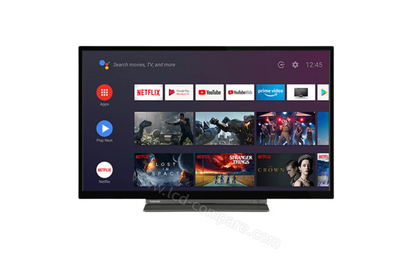 TOSHIBA 32LA3B63DG - Vue de face