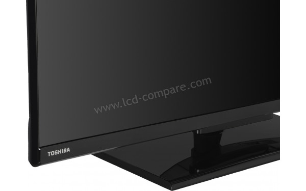 TOSHIBA 32LV3463DG - Zoom sur la partie basse