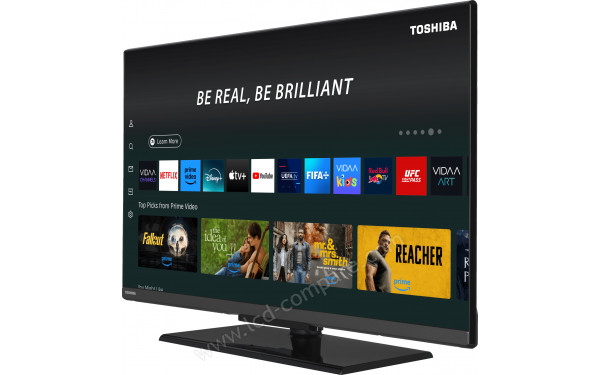 TOSHIBA 32LV3563DG - Vue 3/4 droite