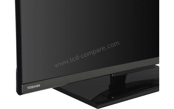 TOSHIBA 32LV3563DG - Zoom sur la partie basse