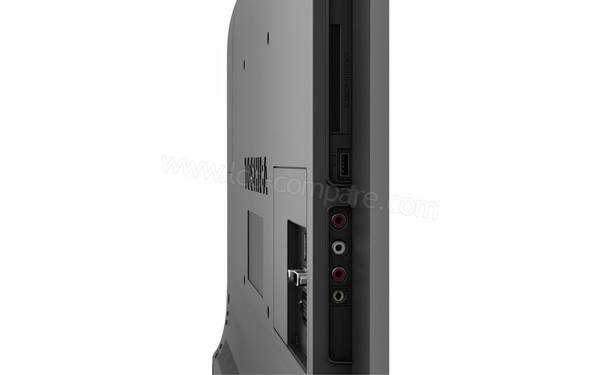 TOSHIBA 32W1533DG - Connectique sur le c&ocirc;t&eacute;