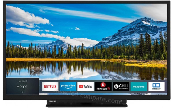 TOSHIBA 32W3869DAX - Vue de face