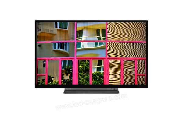 TOSHIBA 32WL3C63DG - Vue de face