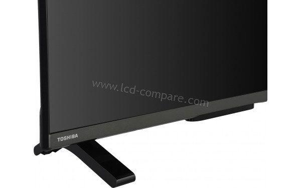 TOSHIBA 32WV2563DG - Zoom sur la partie basse