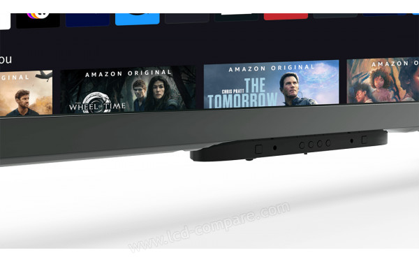 TOSHIBA 32WV2E63DG - Zoom sur la partie basse