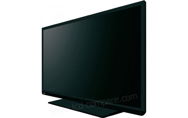 TOSHIBA 40L1343DG - Vue 3/4 droite