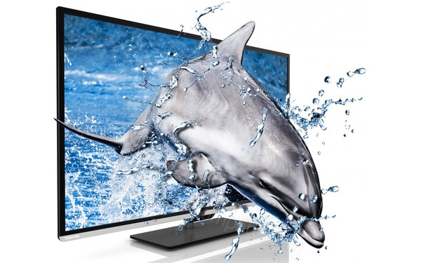 TOSHIBA 40L5335DG - Vue 3/4 gauche