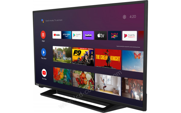 TOSHIBA 40LA3263DG - Vue 3/4 droite