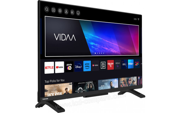 TOSHIBA 40LV2463DG - Vue 3/4 gauche