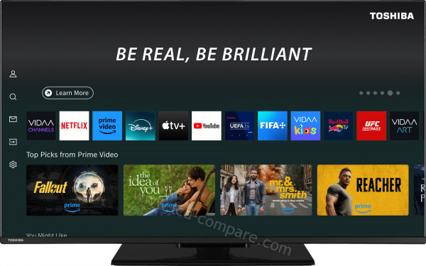 TOSHIBA 40LV3563DG - Vue de face