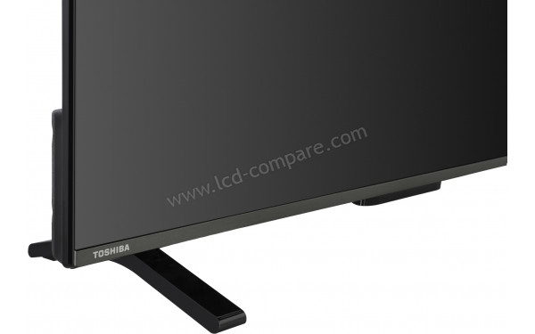 TOSHIBA 40QV2F63DG - Zoom sur la partie basse