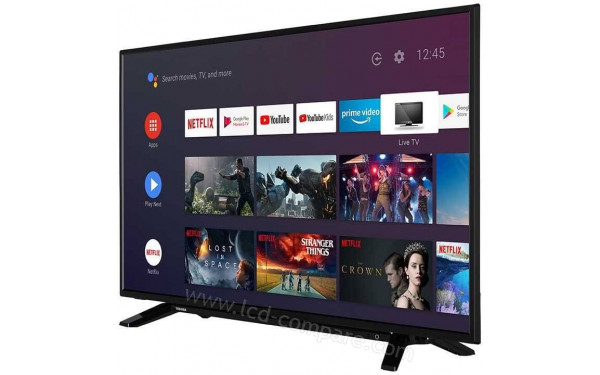 TOSHIBA 42LA2063DG - Vue 3/4 droite