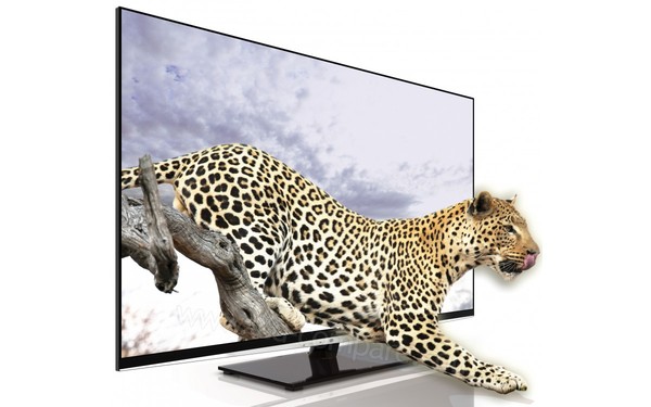 TOSHIBA 42VL963F - Vue 3/4 gauche - simulation 3D