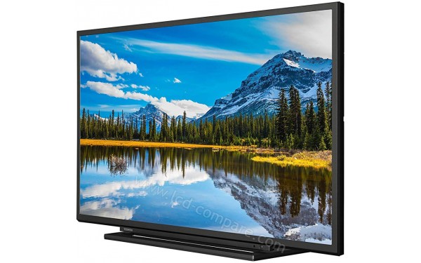 TOSHIBA 43L3869DAX - Vue 3/4 droite